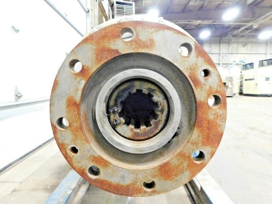 32" x 50" Bird, 316 Stainless Steel solid bowl centrifuge rotating assembly - Image 7