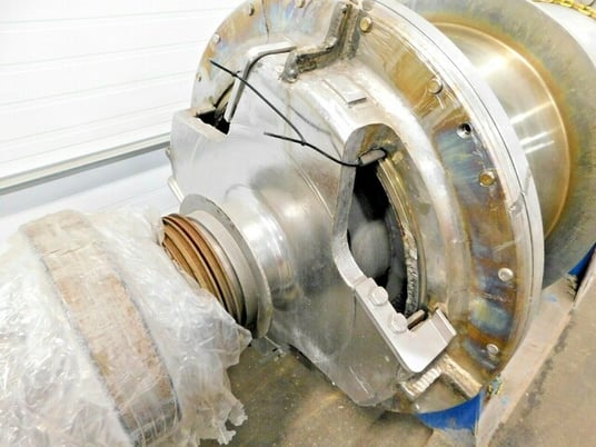 32" x 50" Bird, 316 Stainless Steel solid bowl centrifuge rotating assembly - Image 8