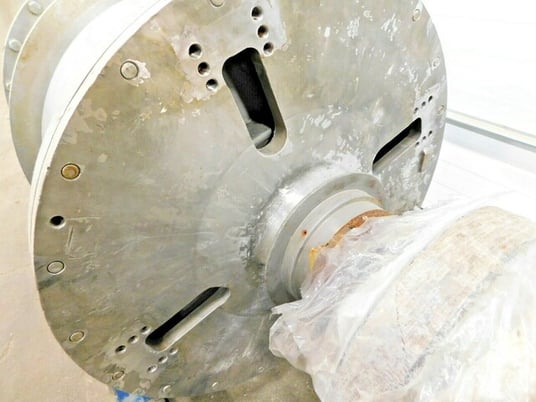 32" x 50" Bird, 316 Stainless Steel solid bowl centrifuge rotating assembly - Image 9