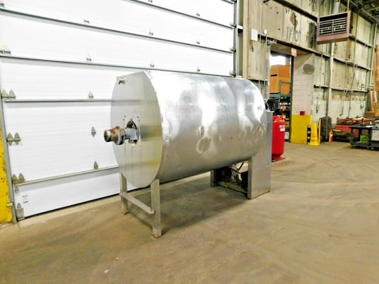 125 cu.ft. Grace Machinery, size 6000, insulated paddle blender mixer - Image 2