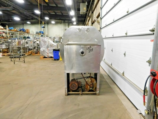 125 cu.ft. Grace Machinery, size 6000, insulated paddle blender mixer - Image 4