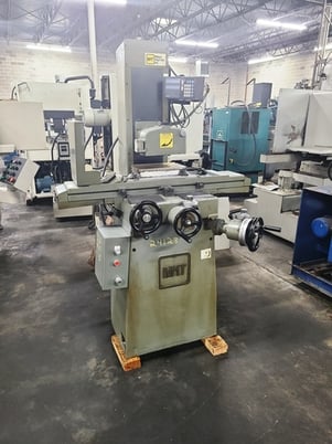 6" x 12" Mitsui #MSG-200MH, hand feed surface grinder, fine pole permanent magnetic chuck, 1 shot lube, Sony - Image 1