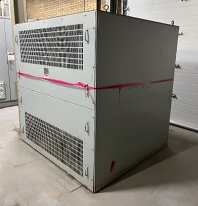 Hammond 151002, dry type air core reactor, 1001 KVA, 0.276 mH, 600 Volts - Image 1