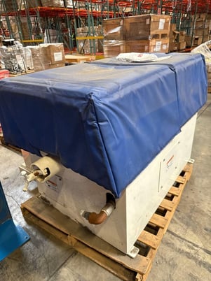 6 cu.ft. CLM Vibetech #VHTH-1748, tub type vibratory finisher, 5 HP - Image 3