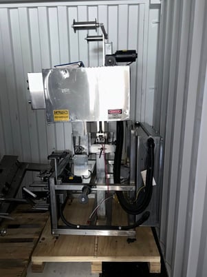 PDC #50-E, Shrink Sleeve Tamper Evident Neck Bander, 130 Cpm, Stainless Steel, 240 V., 0.375-3" diameter x - Image 5