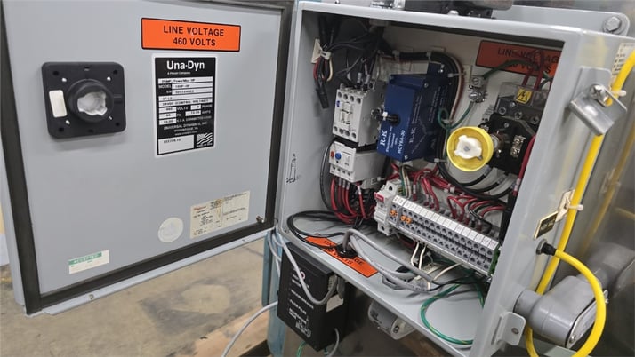 Una-Dyn #10HP-HP, PowerMax HP Pump, w/2" Hopper, 2" Inlet, 230 CFM, 10 HP, 460 V - Image 8