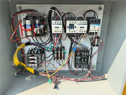 3 Ton, Top Running Bridge Crane, Freestanding, Motorized, 38' Runway, 20' width Bridge, 20' High, 20' Lift - Image 3