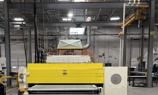 3 Ton, Top Running Bridge Crane, Freestanding, Motorized, 38' Runway, 20' width Bridge, 20' High, 20' Lift - Image 5