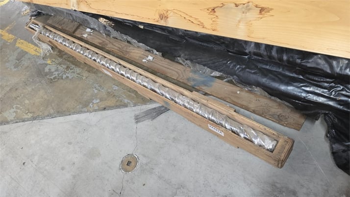 Davis Standard, Screw, 3.5" Size, 30:1 L/D - Image 7