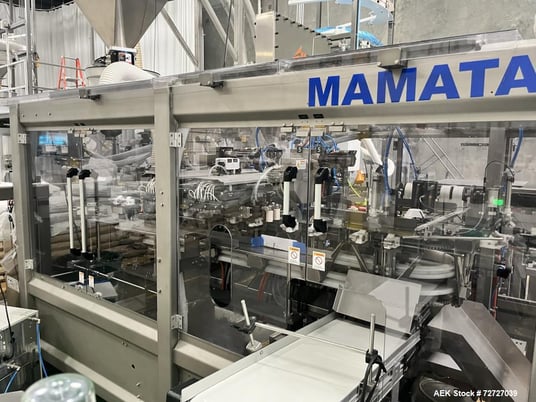 Mamata #PFS-250, Premade Pouch Machine, 55 PPM, Auger & Volumetric Fillers, 125-259mm width x 140-360mm H x - Image 6