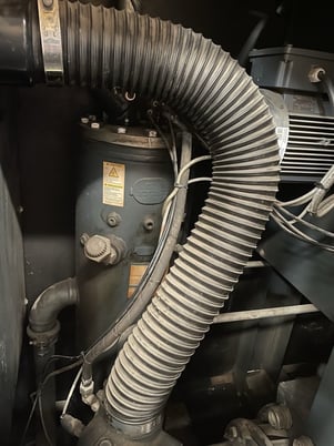 60 HP Kaeser #SFC-45, KED compressor, 291 cfm, 125 psig, 2005 - Image 3