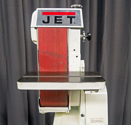 6" x 48" JET #J-4301A, belt sander, 1.5 HP, 230 V., base - Image 8