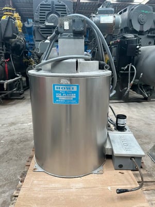 Howe #30EAR, Rapid Freeze, Flake Ice Maker, Stainless Steel, R-717 - Image 4