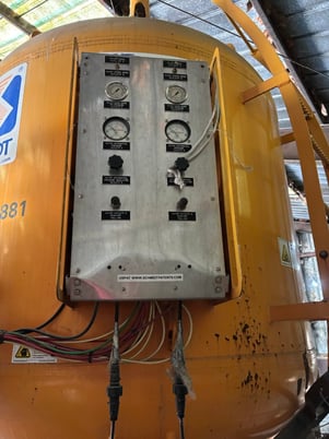 Axxion #1600-CFM, Abrasive Blaster, w/ Axxion Dryer ADS250/400, 160 cu.ft., 1600 CFM separator, 2019 - Image 2