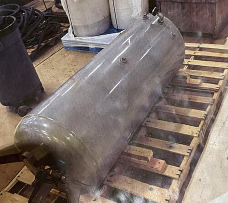 233 CFM, 104 psi, Atlas Copco #GA37-FF, Screw Compressor w/ Integrated Dryer, Tank & Parts, 50 HP - Image 3
