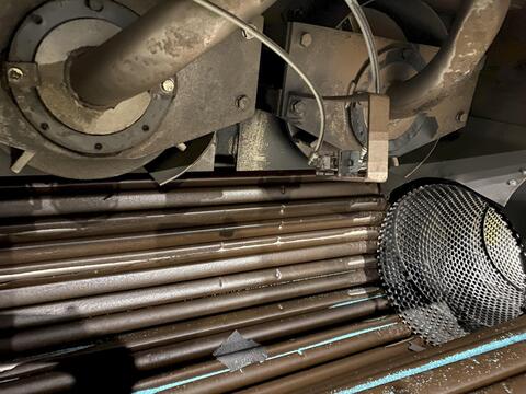 Rosler #JDBC-11/2, Continuous Barrell Blasting/Automatic Parts Deburring Machine, 13.75" diameter x 36" L - Image 10