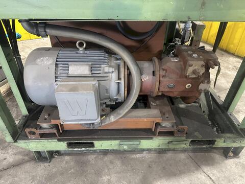 Hertwich Engineering #HE-300-30/A, Swarf Puck Briquetter Press Machine, 660-880 lbs. capacity, 300-400 - Image 10