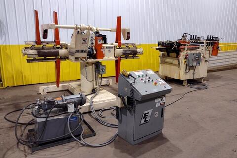 4000 lb. Feed-Lease #FL-4-24X18, Coil Feed Line, 24" x 60" diameter Coil, 0.03"-0.15" thick capacity - Image 1