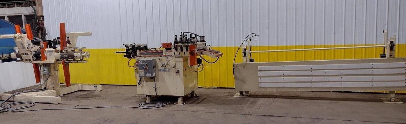 4000 lb. Feed-Lease #FL-4-24X18, Coil Feed Line, 24" x 60" diameter Coil, 0.03"-0.15" thick capacity - Image 4