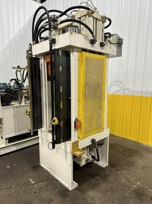 200 Ton, AMD, 4-Post Heavy Duty Hydraulic Press, 16" Shut H, 18.5" Between Housing, 15" x 18" Bed & Ram, 75 - Image 8