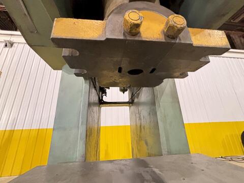 120 Ton, Rousselle #G1-120, OBI Stamping Press, 3" Stroke, 4" Adjustment, 18" Shut H, 45 SPM, 13" x 18.5" - Image 5