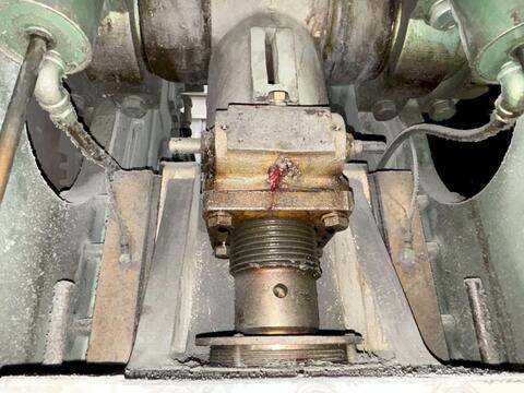 120 Ton, Rousselle #G1-120, OBI Stamping Press, 3" Stroke, 4" Adjustment, 18" Shut H, 45 SPM, 13" x 18.5" - Image 6