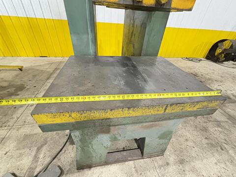 120 Ton, Rousselle #G1-120, OBI Stamping Press, 3" Stroke, 4" Adjustment, 18" Shut H, 45 SPM, 13" x 18.5" - Image 7