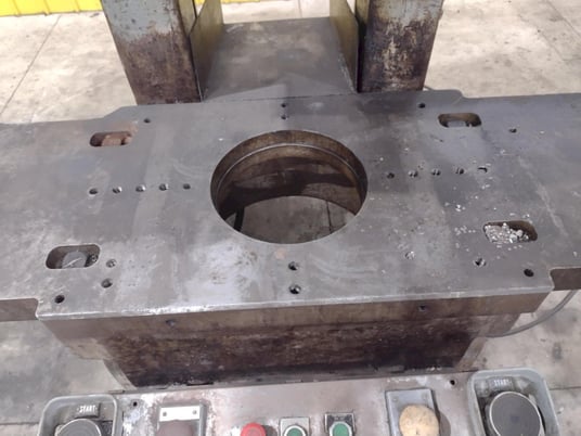 60 Ton, Bliss #C-60, OBI Stamping Punch Press, 8" Stroke, 3" Slide Adjustment, 13.5" Shut H, 31.5" x 22" Bed - Image 5