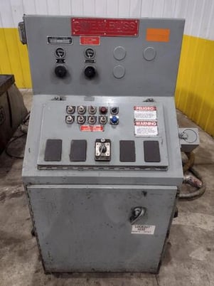 60 Ton, Bliss #C-60, OBI Stamping Punch Press, 8" Stroke, 3" Slide Adjustment, 13.5" Shut H, 31.5" x 22" Bed - Image 8