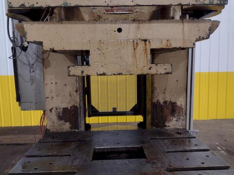 75 Ton, Bliss #C75, OBI Stamping Press, 6" Stroke, 3.5" Adjustment, 18" Shut H, 45 SPM, 24" x 36" Bed, 7.5 - Image 8