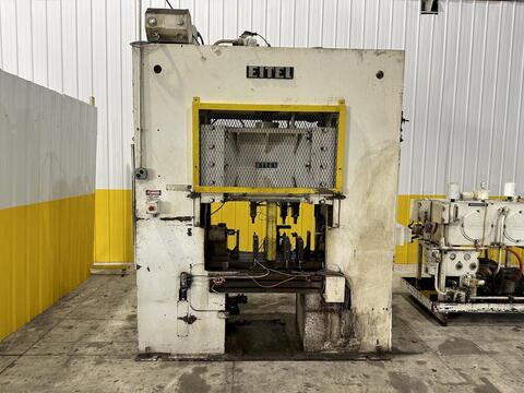 25 Ton, Eitel #ASP-25, Servo Driven Automatic Bar & Rod Straightening Press, 1994 - Image 1