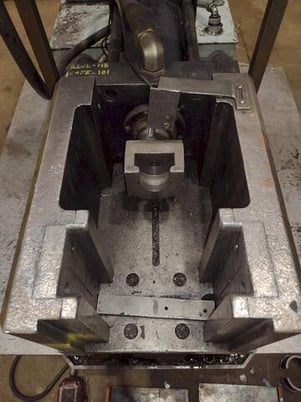 3" Aristo #A-680-HD, Reducer End Forming Machine, 50 Ton capacity, 7.75" width Tooling Pocket - Image 8