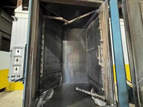PMW #812, Rotary Table Parts Washer, Electric Heat, 48" diameter Turntable, 72" Work height, 2000 lb. Table - Image 6
