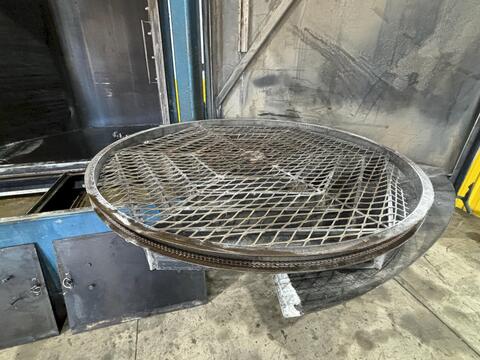 PMW #812, Rotary Table Parts Washer, Electric Heat, 48" diameter Turntable, 72" Work height, 2000 lb. Table - Image 7