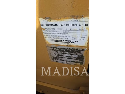 Caterpillar Lift Trucks GP25N5-LE, Forklift, 1627 hours, S/N: AT35A09769, 2021 - Image 6