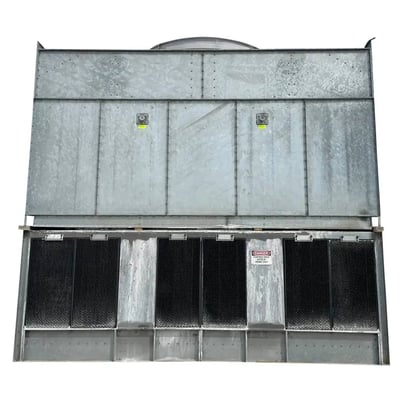 905 Ton, Frick #SIDC-1810-2, evaporative condenser, 250 psi, R-717, 140760 cfm - Image 3