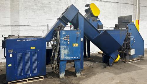 Inter-Source #CA-6200, continuous chip processing, 1500 lb. max capacity, 2 HP, 1999 - Image 1