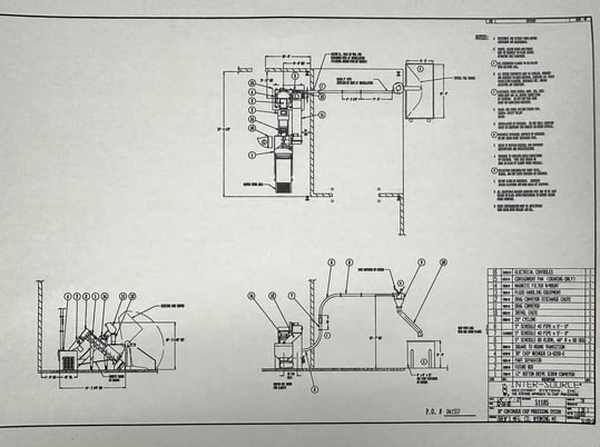 Inter-Source #CA-6200, continuous chip processing, 1500 lb. max capacity, 2 HP, 1999 - Image 10