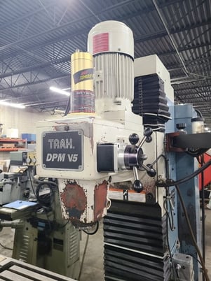 Southwestern Industries #Trak-DPM-V5, CNC vertical bed mill, ProtoTrak VM Control, 12" x50"table, 5 HP, power - Image 3
