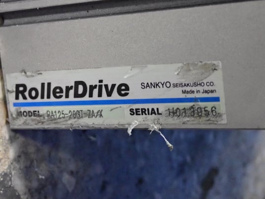 Roller Drive #RA125-20GT-7A/X, Rotary Table Frame - Image 7