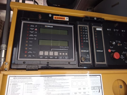 750 KW Caterpillar #3412, diesel generator set, sound attenuated enclosure, 480 Volts - Image 2