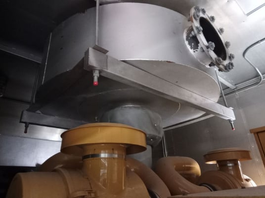 750 KW Caterpillar #3412, diesel generator set, sound attenuated enclosure, 480 Volts - Image 3