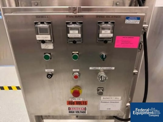 2 cu.ft. Keith Machinery, Twin Shell Blender, Stainless Steel - Image 5