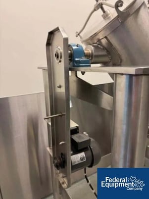 2 cu.ft. Keith Machinery, Twin Shell Blender, Stainless Steel - Image 8