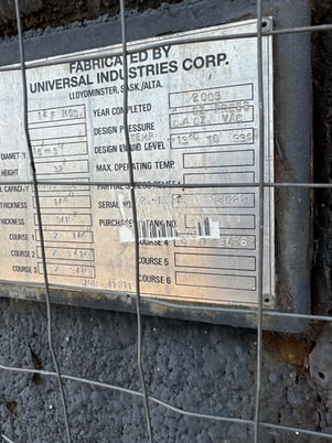 1000 bbl Storage Tank, 2005 - Image 2