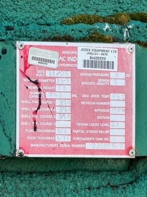 750 bbl Storage Tank, 2005 - Image 2