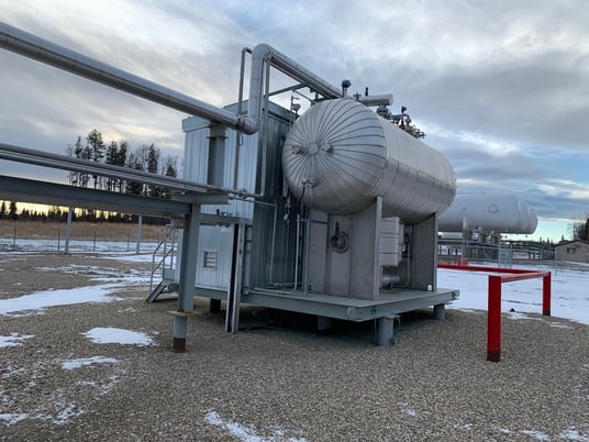 60" Sweet Horizontal HC Drain Drum Separator, 82 psi, 2012 - Image 1