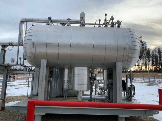 60" Sweet Horizontal HC Drain Drum Separator, 82 psi, 2012 - Image 2