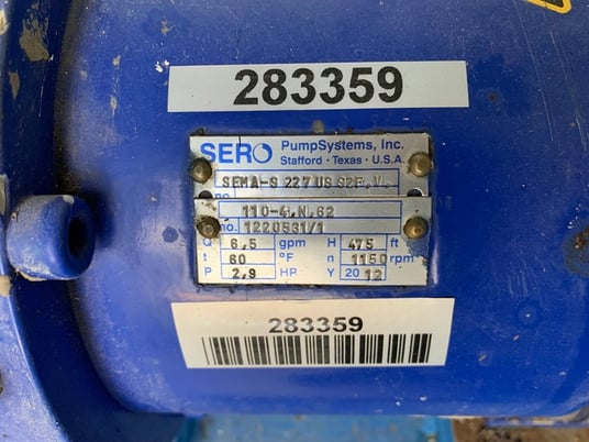 60" Sweet Horizontal HC Drain Drum Separator, 82 psi, 2012 - Image 6