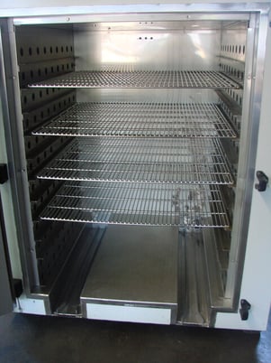 36" width x 48" H x 36" L Blue M, stainless interior, 480 V., Horiz-air, 600&deg;F - Image 3